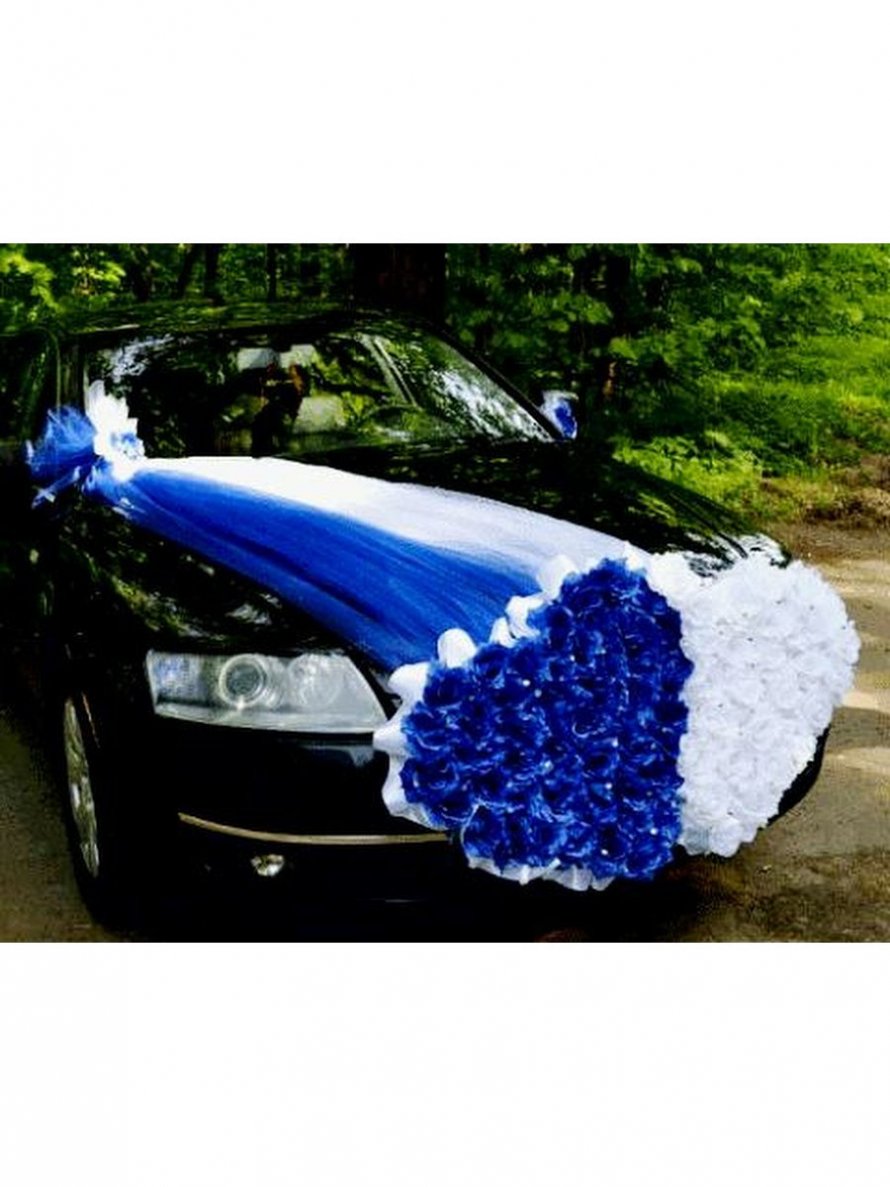 Украшение авто на свадьбу