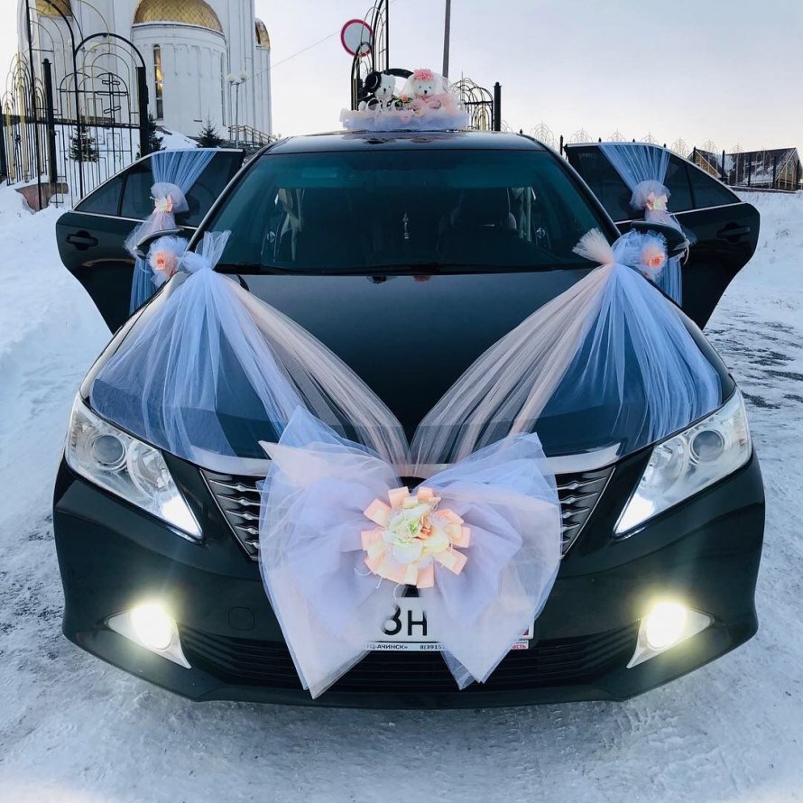 Украшение машин на свпдьб