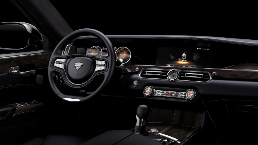 Aurus Senat s600 салон