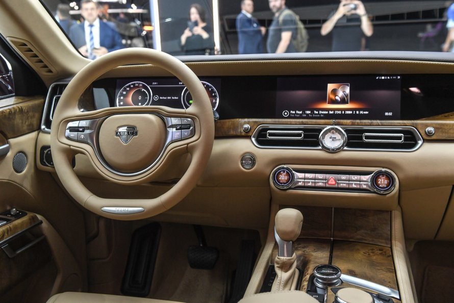 Aurus Senat s600 салон