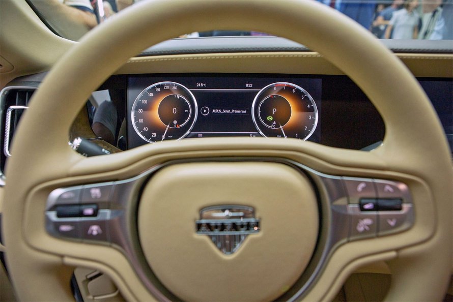 Aurus Senat s600 салон