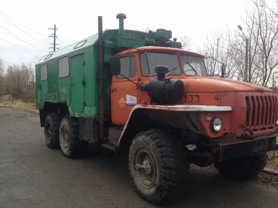 Урал 4320 кунг аварийная
