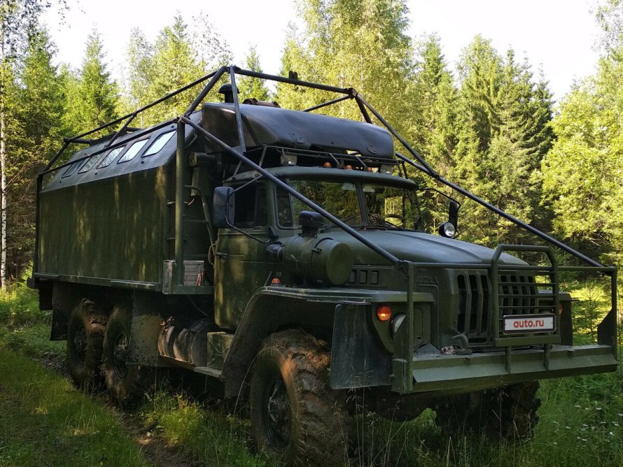 Армейский «Урал-4320» кунг