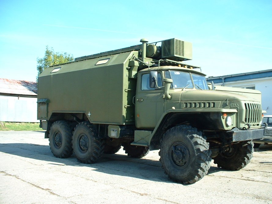 Урал 4320 армейский автодом