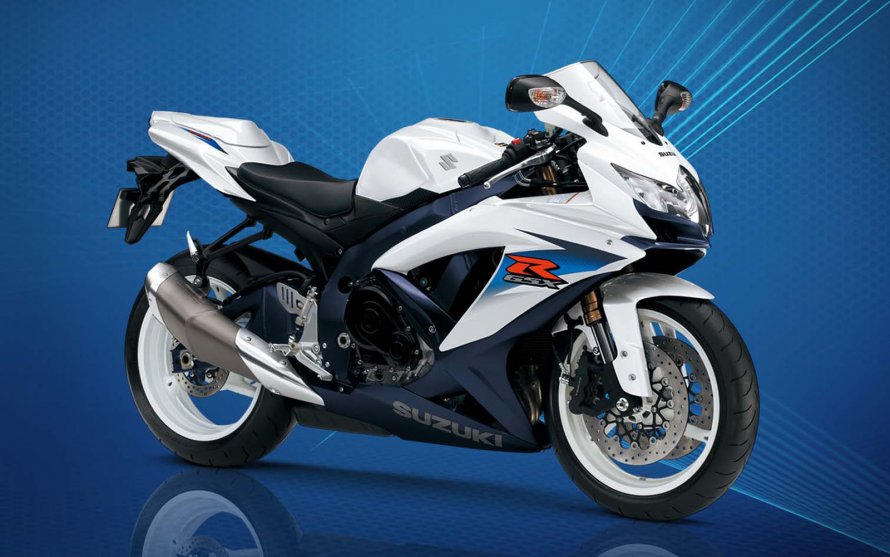 Suzuki GSX-R 600 k8 белый
