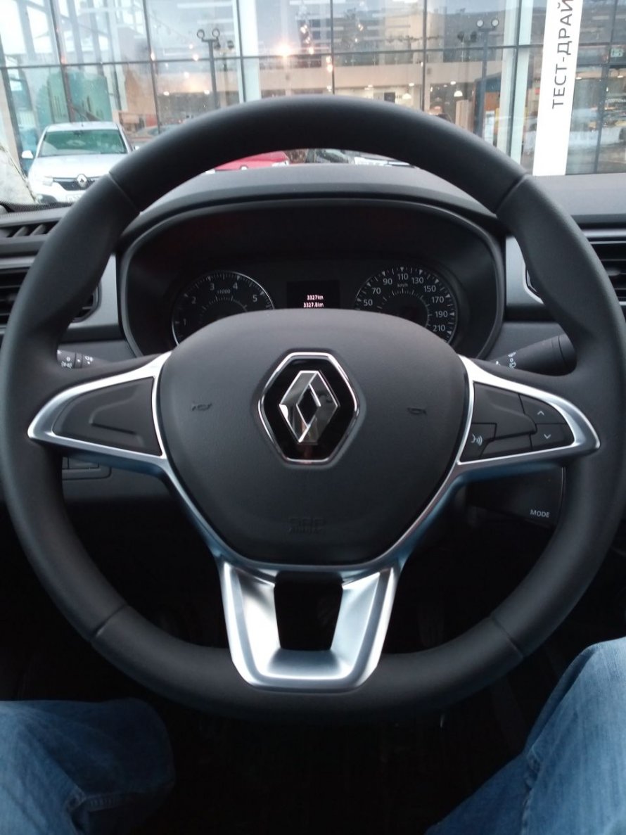 Renault Captur ключ зажигания