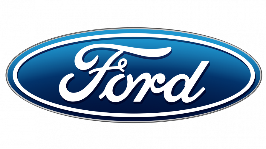 Эмблема хром SW Ford малая (115x45мм)