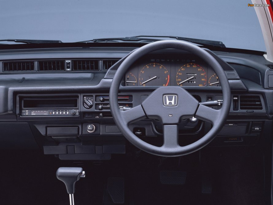 Honda Ballade салон