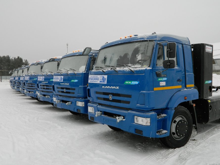 КАМАЗ 65116 на метане