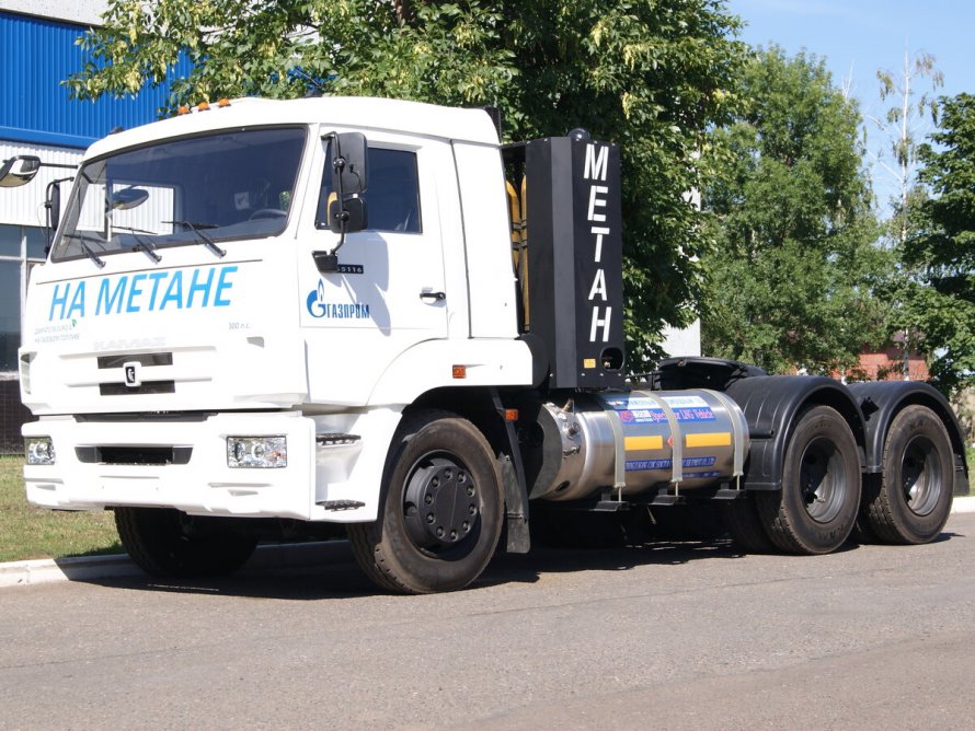 Седельный тягач КАМАЗ 65116 метан