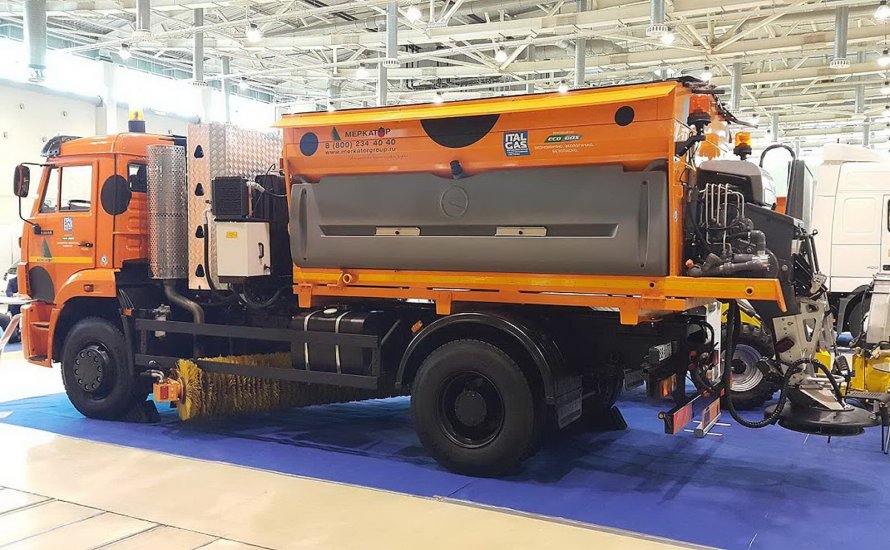 КАМАЗ 4308 мусоровоз метан