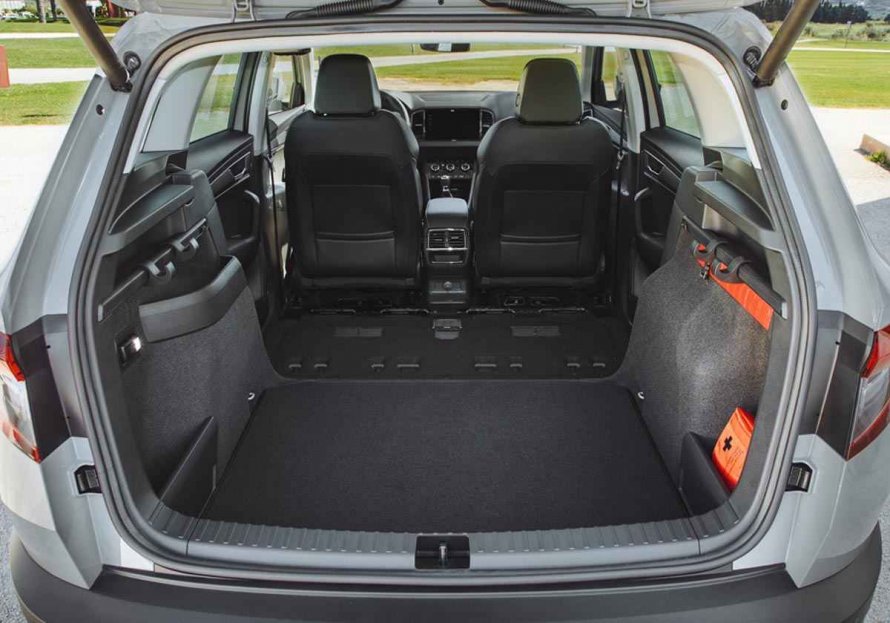 Škoda Karoq багажник