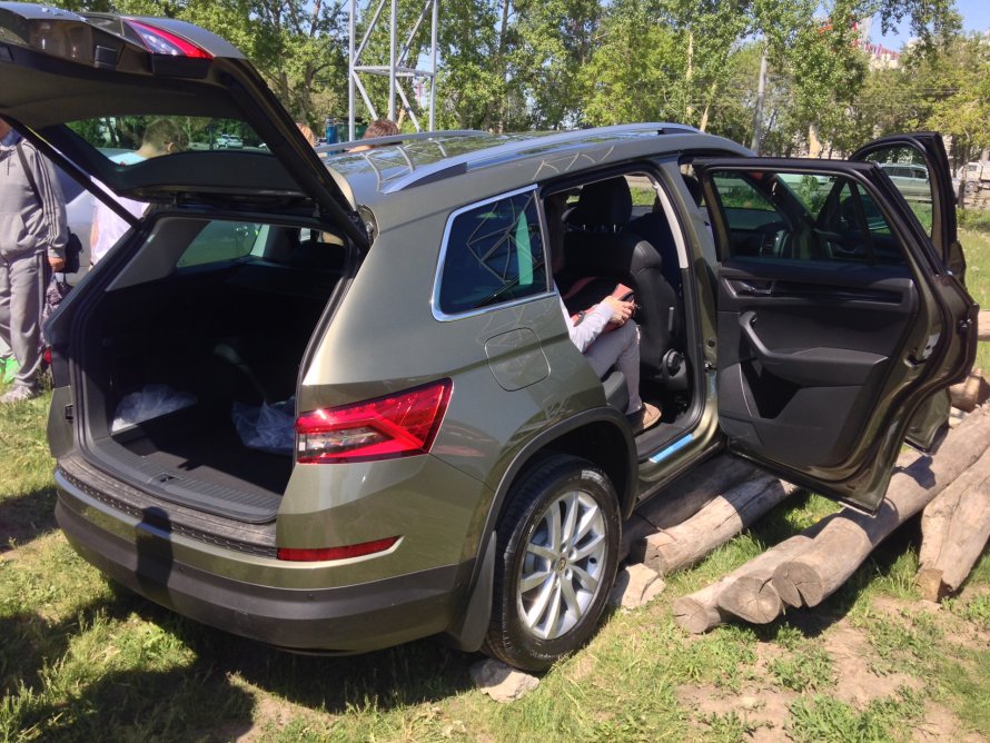 Skoda Karoq Interior багажник