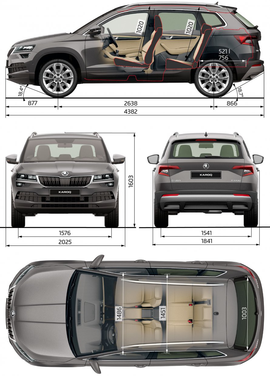 Skoda Karoq салон