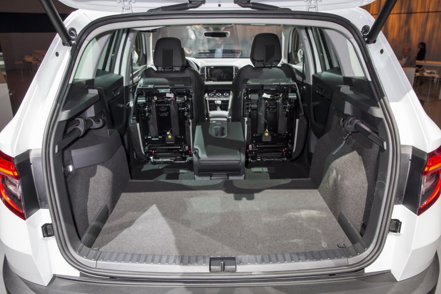 Skoda Karoq Active багажник