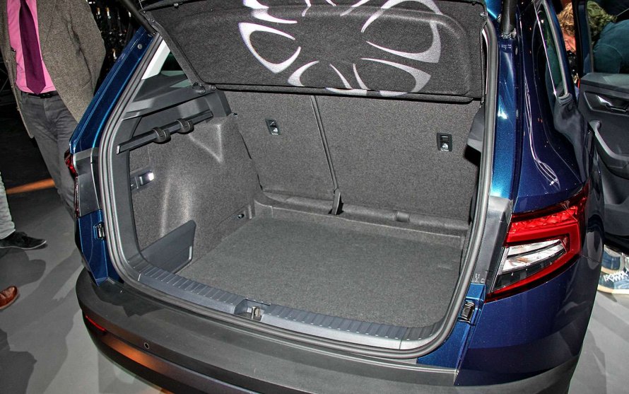 Skoda Karoq Interior багажник