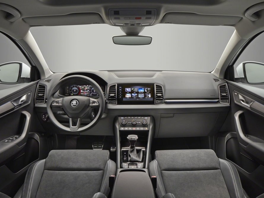 Škoda Karoq фото багажник