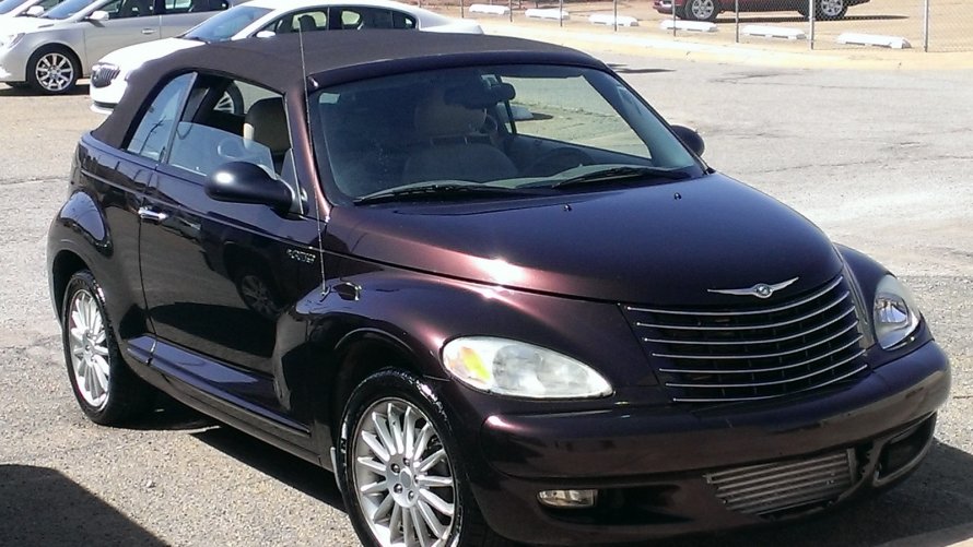 Chrysler pt Cruiser красный