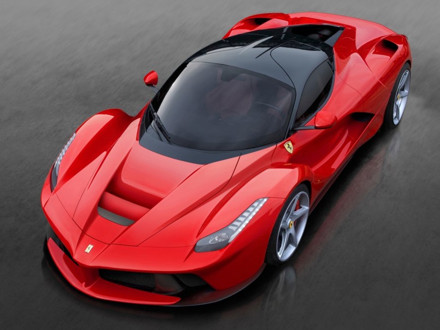 Ferrari LAFERRARI красная