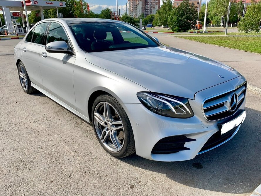 Mercedes w213 черный