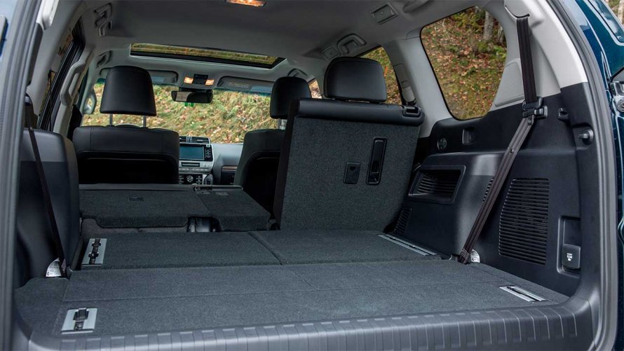 Toyota Land Cruiser Prado 2018 багажник