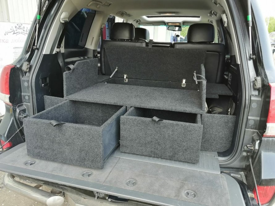 Спальник в багажник Toyota Land Cruiser 200