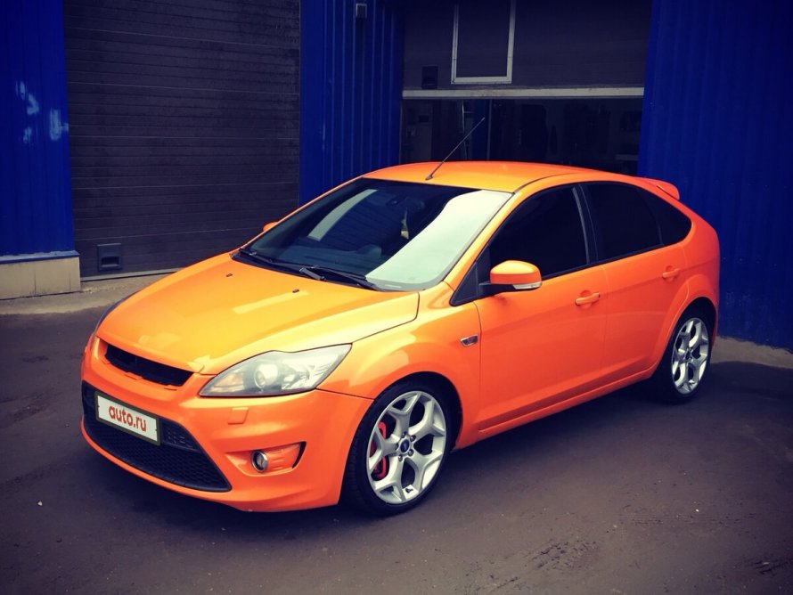 Ford Focus 2 St оранжевый