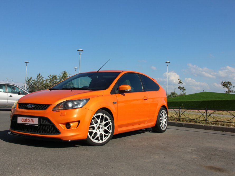 Ford Focus St 2008 оранжевый