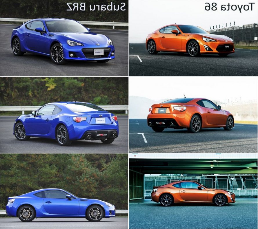 Subaru BRZ И Toyota gt 86 и Scion