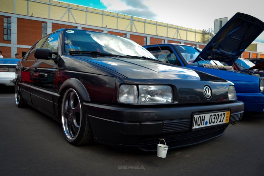 Volkswagen Passat b3 stance
