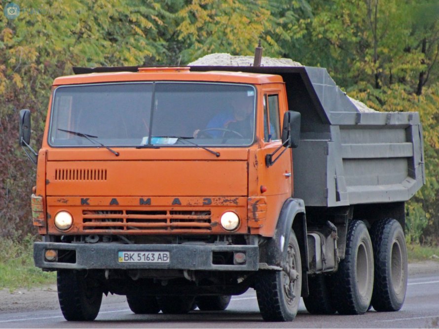 КАМАЗ 5511 старый