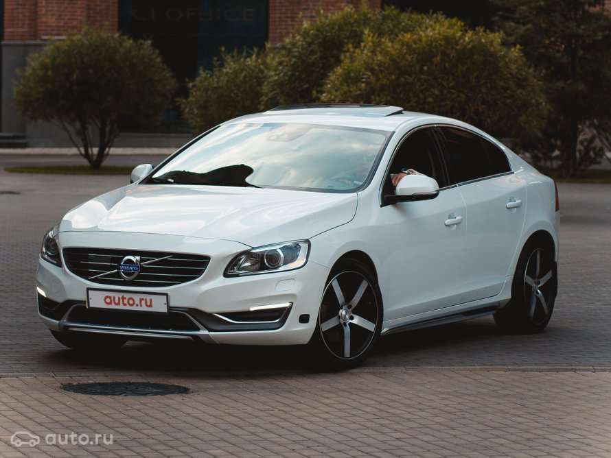 Volvo s60 2014 белая