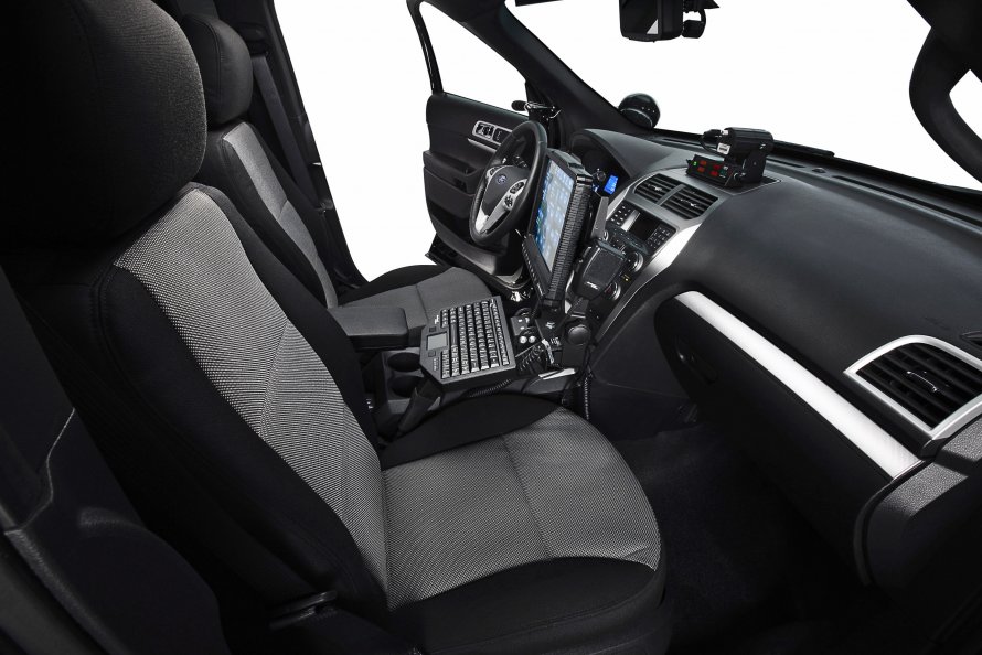Ford Explorer Police Interceptor Interior