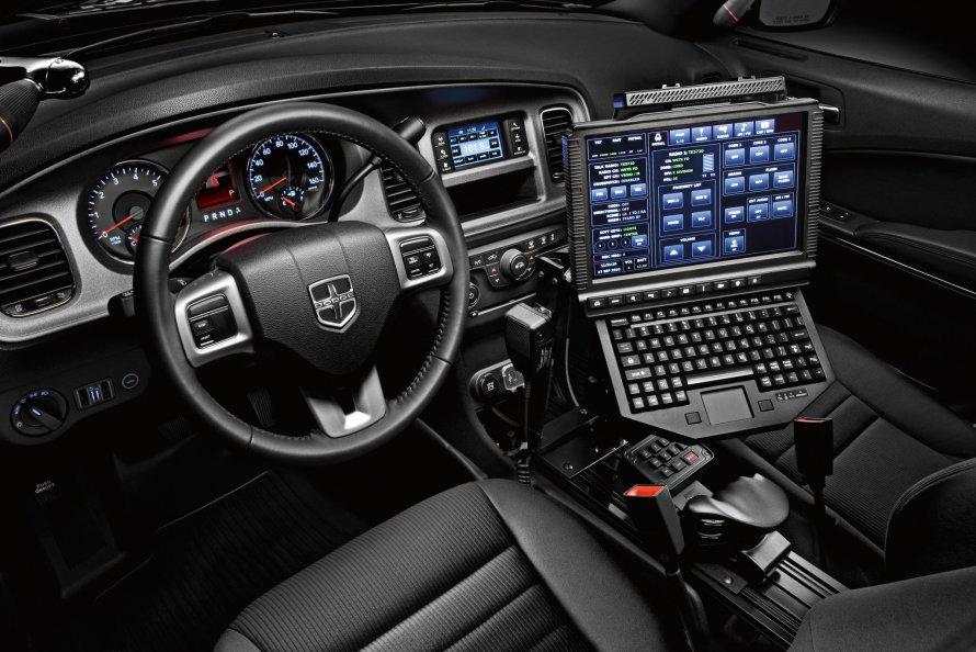 Dodge Charger Police Interceptor Interior