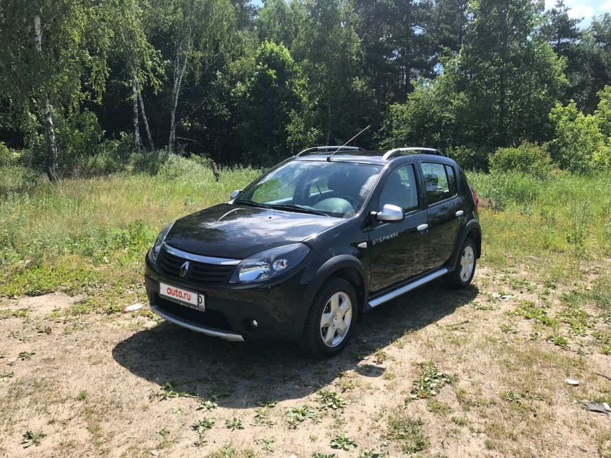 Renault Sandero Stepway 2012 черный