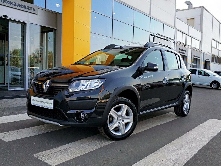 Renault Sandero Stepway черный