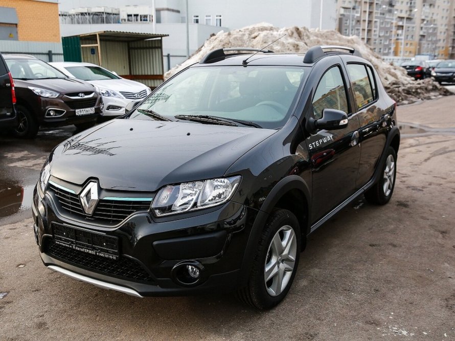 Renault Sandero Stepway черный