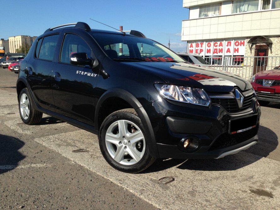 Renault Sandero Stepway черный