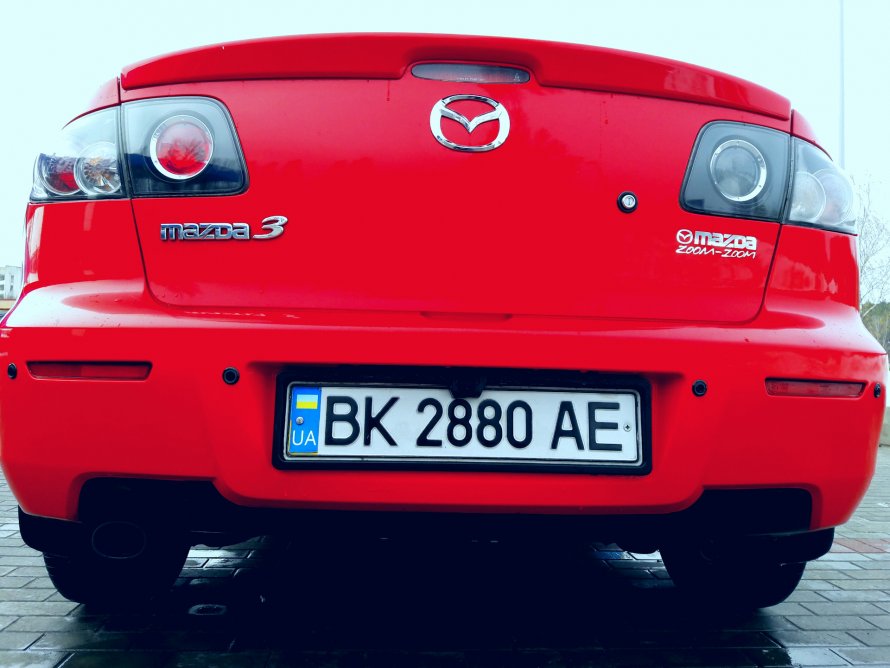 Парктроник на мазду 3 BK
