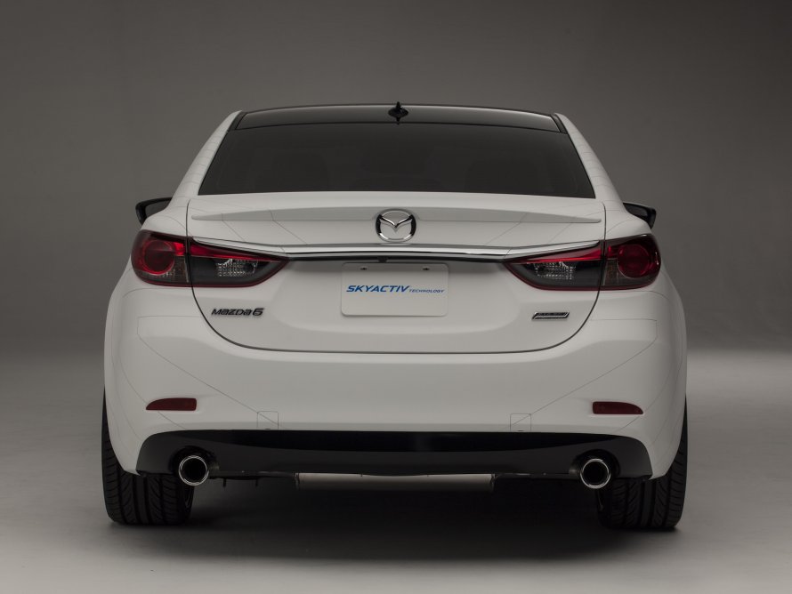 Mazda 6 2013 сзади