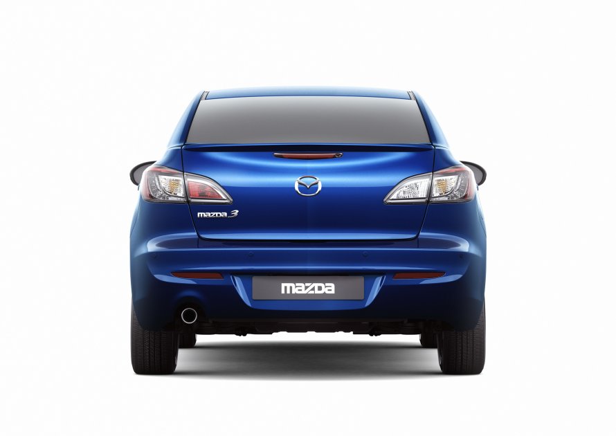 Mazda 3 BL сзади