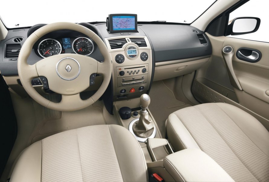 Renault Megane, 2005 салон