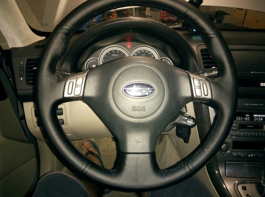 Руль Субару Аутбек 2004