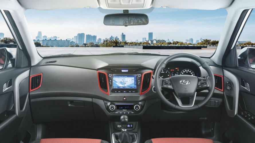 Hyundai Creta 2017 внутри