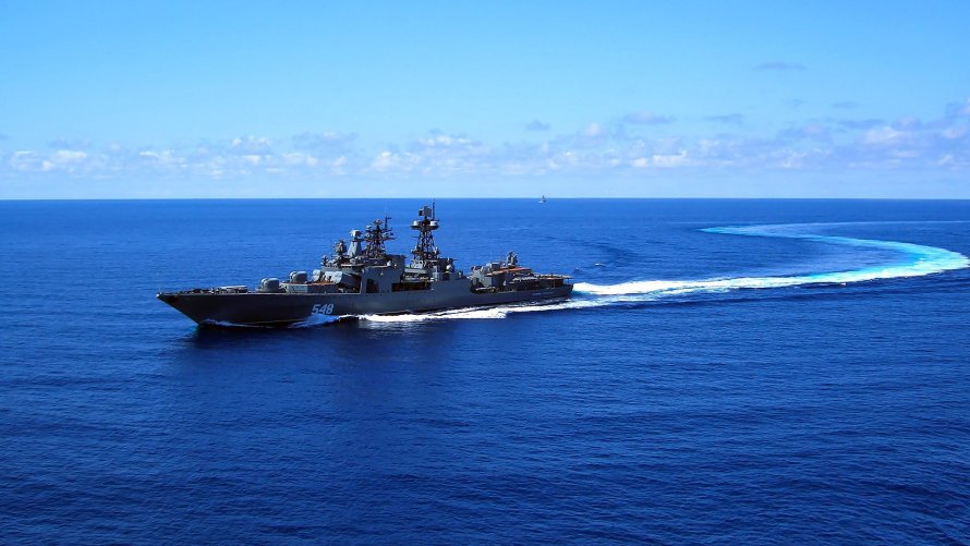 Военный корабль ВМФ России