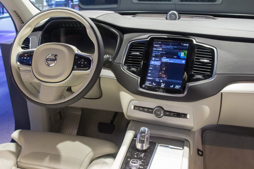 Новый Вольво xc90 салон