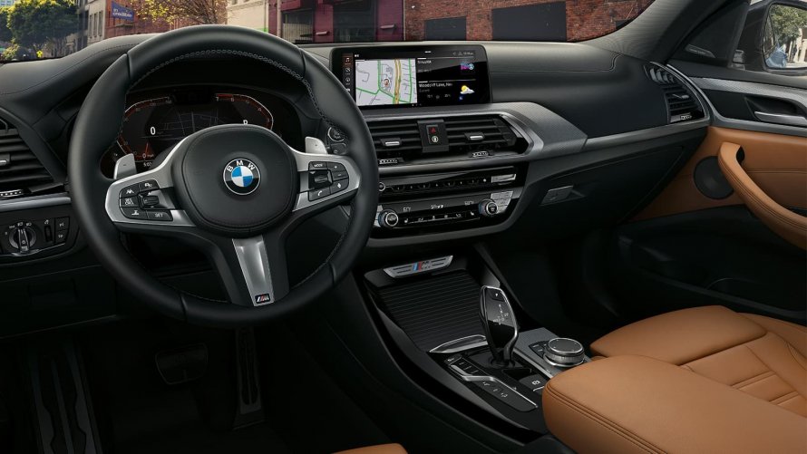 BMW x4 2022 интерьер