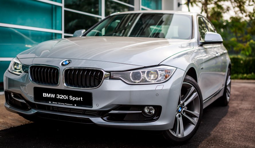 BMW 4 бирюзовая