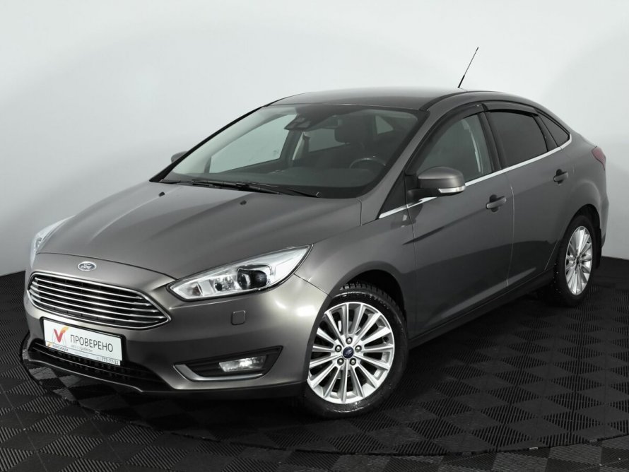 Ford Focus 3 седан серый 2017