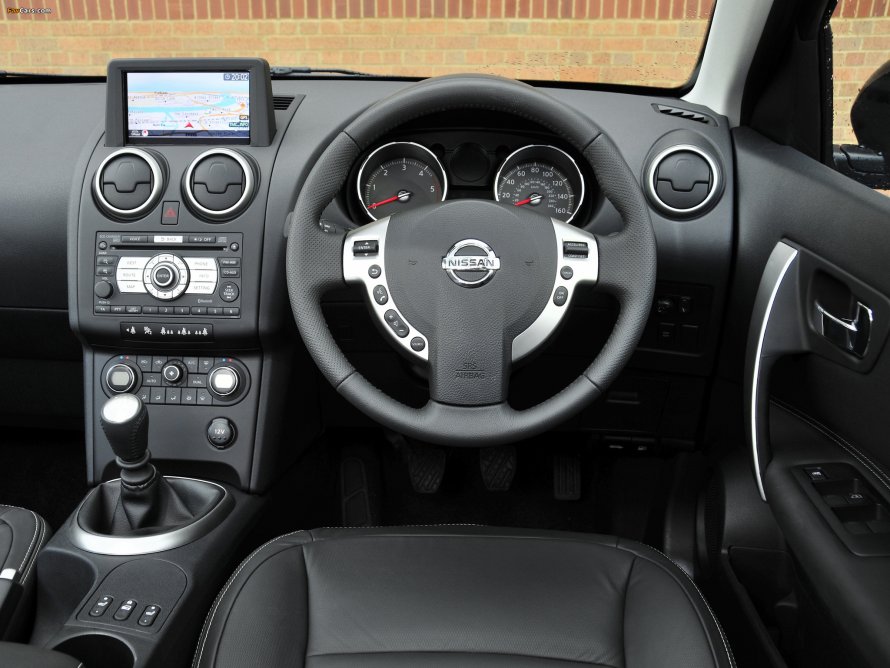 Nissan Qashqai 2008 салон